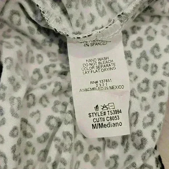 Gaze Cheetah Babydoll Top - Picture 5 of 5